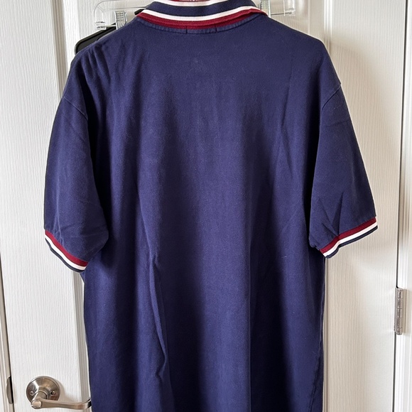 Polo Ralph Lauren Crest & Big Pony Mens Polo Shirt XLT Navy Blue/Gold Embroided - Picture 10 of 12